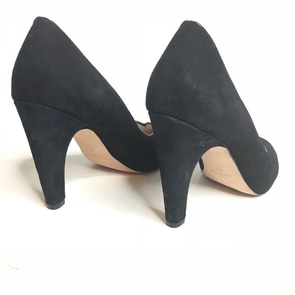 Plenty Sz 37.5 Black Leather Heels - Picture 7 of 8